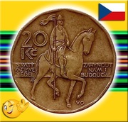 20 KORON MONETA 1998 CZECHY 