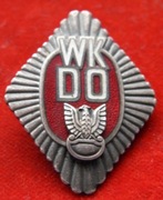 ODZNAKA WOJSKOWA WYŻSZY KURS DOSKONALENIA OFICERÓW WKDO PRL.