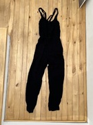 czarny kombinezon na lato M spodnium