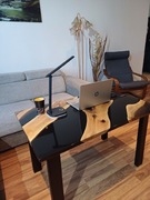 Stolik kawowy z żywicą epoksydową