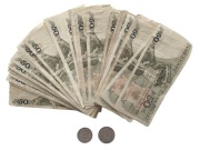 50ZŁ KAROL ŚWIERCZEWSKI 1982 1988 BANKNOT 29 SZTUK + MONETY