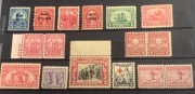 Zestaw klasycznych znaczków USA 1920-32  Hawaii, Molly Pitcher, Pielgrzymi 