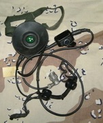 Oryginalny zestaw słuchawkowy laryngofon do Clansman RT-349 SUPER STAN!