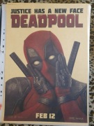 Plakat Deadpool A3 30x42 Idealny na Prezent