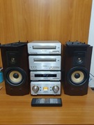 Wieża Technics HD 550 z pilotem sprawna made in japan