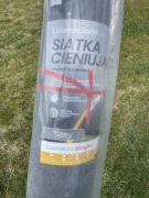 Siatka cieniująca, maskująca 95% - szara 1,2x25m Linarem