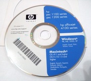CD HP Driver PSC 1100 series/1200 series/ HP OfficeJet 4100 series