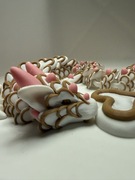 Bardzo długi XXL Smok Serduszkowy 66 cm długości walentynkowy miłosny