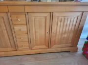 Komoda drewniana 240cm głebokość 54cm