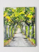 Ręcznie malowany obraz akrylowy - Joanna