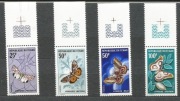 Czad 1968 Mi 207-210 motyle**czyste