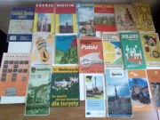 Plany miasta PRL, stare mapy vintage