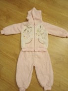 Komplet polarek dla dziewczynki rozm. 74