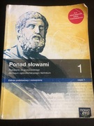 Podręcznik do języka polskiego "Ponad słowami" dla klasa 1 liceum/technikum