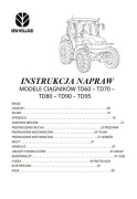 Instrukcja Napraw New Holland TD 80, TD 90, PL