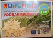 PODBABIOGÓRZE HERB MAPKA