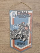 Proporczyk Finał MŚ w jeździe parami na żużlu Chorzów 1981