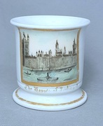 Filiżanka Londyn Parlament Big Ben Tamiza XIX