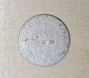 1 silber groschen 1827 A Prusy