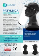 Przyłbica ochronna Twarzy Premium 02. Maska Masecz