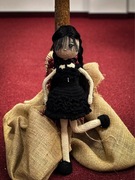 Lalka - Maskotka na szydełku - Homemade Wednesday