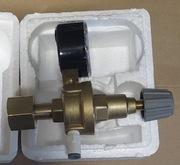  Reduktor co2 z pojedyńczym manometrem 