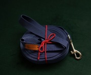 Smycz treningowa 10m granatowy 