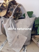 Torebka skóra naturalna 