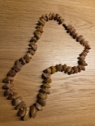 Naszyjnik z półszlachetnego chalcedonu