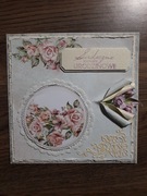 kartka z okazji urodzin ręcznie wykonana