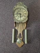 Zegar ścienny FHS Germany – działający, bijący, kompletny