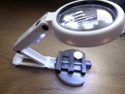 Imadlo + Lupa z podswietleniem do czyszczenia monet guzikow bizuterii