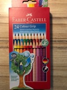 Zestaw kredek ołówkowych Faber Castell Colour Grip 24 kolory