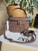 Torebka Kuferek ZARA skóra