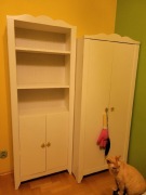 Białe meble do pokoju dziecięcego hansvik ikea