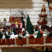 Makieta - zima, Mikołaj, Boże Narodzenie