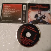 THIN LIZZY - LIVE AND DANGEROUS CD 1996 UK.