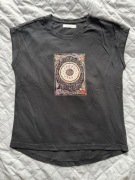 Bluzka Reserved z ozdobnym printem, rozmiar S