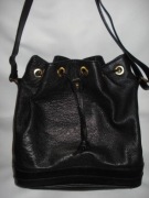 ROBERTO SANTI włoska torebka worek skóra mieści A4