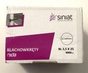 Blachowkręty siniat 1000 szt 
