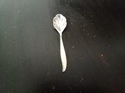 Hefra/ Łyżeczka do cukru/ plater/ wzór amerykański