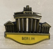  Metalowy magnes na lodówkę BERLIN Germany Lubeka Zgorzelec Schwerin (8)