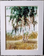 Inkografia Brzozy - Grzegorz Gabryelski Obraz