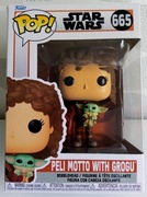 Funko POP! Star Wars Mandalorian, Peli Motto with Grogu N°665