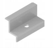 Uchwyt klema końcowa paneli PV boczny BUF35 BAKS 897335