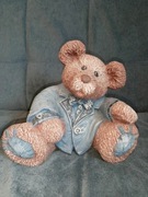 Duża figurka ceramiczna miś 