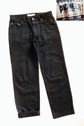 PIONEER świetne retro dżinsy męskie w czerni r.W34L34