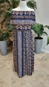 Sukienka boho wiskoza 40 42 hiszpanka maxi