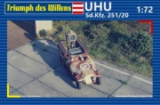 SdKfz 251/20 UHU - 1:72 - TDW models - druk 3d
