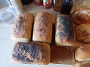 Chleb wiejski foremkowy na zakwasie 500 g